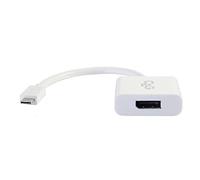 C2G USB-C To DisplayPort Adapter Converter - White
