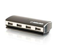 C2G USB Mini-B to 4 x USB-A 2.0 Aluminium 4 Port USB Docking Station Hub
