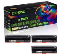 C3010ND Compatible for Samsung Toner Cartridge with Chip ProXpress C3010ND ProXpress C3060FR ProXpress Printers (3 Pack Black)