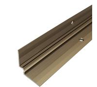 C31 28 x 28mm Anodised Aluminium LVT Stair Nosing Inner Corner for 5mm Flooring - Champagne, 0.9m