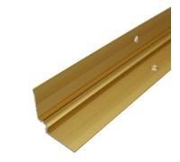 C31 28 X 28mm Anodised Aluminium Lvt Stair Nosing Inner Corner For 5mm Flooring - Gold, 0.9M