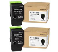 C310 C315 Black Toner Cartridge 2-Pack Replacement for Xerox 006R04356 Toner for C310 C315 C310DNI C315DNI Toner Printer, (3,200 Page-Yield)