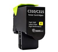 C310 C315 High Yield Yellow Toner Cartridge 5500 Page Yield Replacement for Xerox 006R04366 for Xerox C310 C315 C315DNI C310DNI C310DNIM Printer