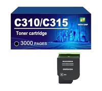 C310 C315 Toner Cartridges Compatible For Xerox 006R04364 006R04365 006R04367 006R04366 Works With C310 C310DNI C310DNIM C315 C315DNI C315DNIM Printer,Black-1 Pack
