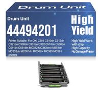 C310dn C330dn C331dn Drum Unit Compatible 44494201 Imaging Drum C510dn C530dn C511dn C531dn for OKI MC351dn MC361dn MC352dn MC561 MC562dnw MC562dn Printers 20000 Pages,1PC-Black