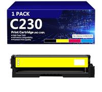 C320 Compatible for Xerox 006R04383 006R04384 006R04385 006R04386 Toner Cartridges High Yield Replacement for Xerox C230 C235 Printer (B/C/Y/M),Yellow-3000 pages
