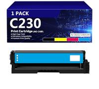 C320 Compatible for Xerox 006R04383 006R04384 006R04385 006R04386 Toner Cartridges High Yield Replacement for Xerox C230 C235 Printer (B/C/Y/M),Cyan-1500 pages