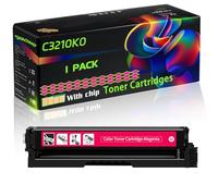 C3210K0 C3210C0 C3210M0 C3210Y0 Compatible for Lexmark Toner Cartridges with Chip MC3224adwe MC3224dwe MC3224i MC3326adwe Printers (1 Pack Magenta)