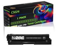 C3224 Compatible for Lexmark Toner Cartridges with Chip C3224dw C3326dw C3426dw MC3224adwe MC3224dwe MC3224i MC3326adwe MC3326i MC3426adw Printers (1 Pack Black)