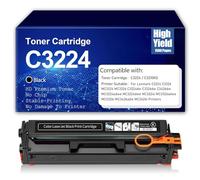C3224 Toner Cartridges Ink Cartridge for Lexmark C3210k0 C3210C0 C3210M0 C3210Y0 Replacement C3326 MC3224 MC3326 C3224dw C3326dw C3426dw MC3224adwe MC3224dwe MC3326adwe Printer,Black-1Pack