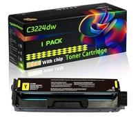 C3224dw Compatible for Lexmark Toner Cartridge with Chip MC3226adwe MC3326adwe MC3326i Printers (1 Pack Yellow)