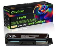 C3224dw Compatible for Lexmark Toner Cartridge with Chip MC3226adwe MC3326adwe MC3326i Printers (1 Pack Black)