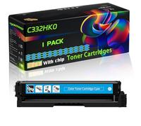 C332HK0 Compatible for Lexmark Toner Cartridges with Chip C3224dw C3226dw C3326dw MC3226adwe Printers (1 Pack Cyan)