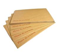 C4/A4 Hard Backed Manilla Envelopes Do Not Bend Board Back Large Letter (25)