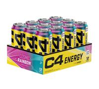 C4 Cosmic Rainbow Performance Energy Drink Zero Sugar 500ml - Case of 12