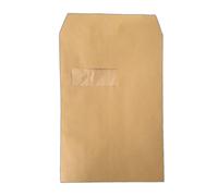C4 Envelopes Window Self Seal 90gsm Manilla (Pack of 250)
