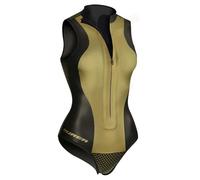 C4 Freediving Aurea 2 Mm Woman Sleeveless Shorty Yellow L Woman