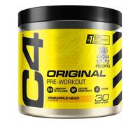 C4 Original Beta Alanine Sports Nutrition Bulk Pre Workout Powder for Men & Women | Best Pre-Workout Energy Drink Supplements | Creatine Monohydrate | Pineapple | 30 Servings