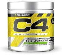 C4 Original Beta Alanine Sports Nutrition Bulk Pre Workout Powder for Men & Women | Best Pre-Workout Energy Drink Supplements | Creatine Monohydrate | Green Apple | 30 Servings