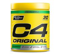 C4 Original Beta Alanine Sports Nutrition Bulk Pre Workout Powder for Men & Women | Best Pre-Workout Energy Drink Supplements | Creatine Monohydrate | Green Apple | 30 Servings