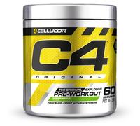 C4 Original Beta Alanine Sports Nutrition Bulk Pre Workout Powder for Men & Women | Best Pre-Workout Energy Drink Supplements | Creatine Monohydrate | Green Apple | 60 Servings