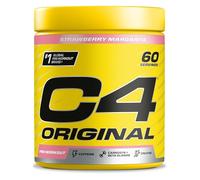 C4 Original Beta Alanine Sports Nutrition Bulk Pre Workout Powder for Men & Women | Best Pre-Workout Energy Drink Supplements | Creatine Monohydrate | Strawberry Margarita | 60 Servings