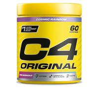C4 Original Beta Alanine Sports Nutrition Bulk Pre Workout Powder for Men & Women | Best Pre-Workout Energy Drink Supplements | Creatine Monohydrate | Cosmic Rainbow | 60 Servings