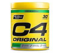 Cellucor Pre-Workout C4 Original - Beta Alanine, Creatine Monohydrate - Green Apple, 30 Servings