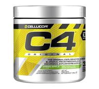 C4 Original Beta Alanine Sports Nutrition Bulk Pre Workout Powder for Men & Women | Best Pre-Workout Energy Drink Supplements | Creatine Monohydrate | Green Apple | 30 Servings