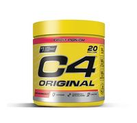 C4 Original Beta Alanine Sports Nutrition Bulk Pre Workout Powder for Men & Women | Best Pre-Workout Energy Drink Supplements | Creatine Monohydrate | Fruit Punch | 20 Servings
