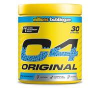 C4 Original Pre Workout Powder, Bubblegum, 30 Servings | Zero Sugar Pre Workout Energy Drink Powder with 150mg Caffeine, 1500mg Creatine Monohydrate, 1600mg Beta Alanine