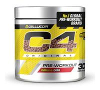 C4 Original Pre Workout Powder, Cola, 30 Servings | Zero Sugar Pre Workout Energy Drink Powder with 150mg Caffeine, 1500mg Creatine Monohydrate, 1600mg Beta Alanine
