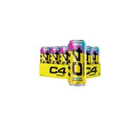 C4 Original Sugar Free Sparkling Energy Drink | Pre Workout Performance Drink with Caffeine | Cosmic Rainbow 500mL (Pack of 12)