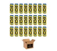 C4 Performance Drink - Sugar Free Energy Drink with Caffeine, Betaine, Taurine & B Vitamins - Pre Workout Flavoured Energy Drink | Low Calorie Soft Drink 500ml - (Pack 24, Frozen Bombsicle)