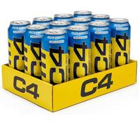 C4 Performance Energy Drinks 500ml (12 or 24 pack) | Sugar Free Energy Drink with 160mg Caffeine, 250mg Betaine, 1050mg Taurine (24 Pack, Frozen Bombsicle) by Kandy Collection