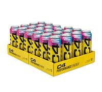 C4 Performance Energy Drinks Cosmic Rainbow 500ml (24pack) | Sugar Free Energy Drink with 160mg Caffeine, 250mg Betaine, 1050mg Taurine | Low Calorie Fizzy Drinks for On the Go Energy and Focus