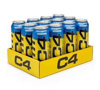 C4 Performance Energy Drinks Frozen Bombsicle 500ml (12 pack) | Sugar Free Energy Drink with 160mg Caffeine, 250mg Betaine, 1050mg Taurine | Low Calorie Fizzy Drinks for On the Go Energy and Focus