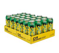 C4 Performance Energy Drinks Millions Apple 500ml (24pack) | Sugar Free Energy Drink with 160mg Caffeine, 250mg Betaine, 1050mg Taurine | Low Calorie Fizzy Drinks for On the Go Energy and Focus