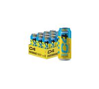 C4 Performance Energy Drinks Millions Bubblegum 500ml (12 Pack) | Sugar Free Energy Drink with 160mg Caffeine, 250mg Betaine, 1050mg Taurine | Low Ca