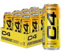 C4 Performance Energy Drinks Pineapple Head 500ml (12 pack)