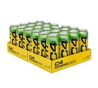 C4 Performance Energy Drinks Twisted Limeade 500ml (24pack) | Sugar Free Energy Drink with 160mg Caffeine, 250mg Betaine, 1050mg Taurine | Low Calorie Fizzy Drinks for On the Go Energy and Focus