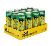 C4 Performance Energy Millions Apple 500ml (12 Pack) Price Marked | Sugar Free | 160mg Caffeine, 250mg Betaine & 1050mg Taurine | Low Calorie Energy Drink for Focus & Performance