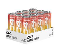 C4 Red Berry Yuzu Flavour Smart Energy Drink 330ml - Case of 12