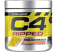 C4 Ripped Pre Workout Powder Tropical Punch 30 Servings | | Zero Sugar Pre Workout with 150mg Caffeine, 500mg L Carnitine, 1600mg Beta Alanine, 200mg Green Coffee Bean Extract