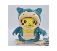 (C4 Snorlax) 20CM Cosplay Pokemon Pikachu Soft Plush Toy Stuffed Doll