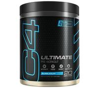 C4 Ultimate Pre Workout Powder Bubblegum 20 Servings, 40 if Single Scooped | Zero Sugar Pre Workout with Caffeine 300mg, L Citrulline 7000mg, Beta Alanine 4800mg, Vitamins and Electrolytes
