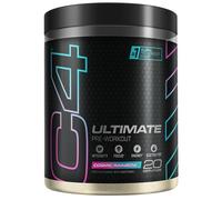 C4 Ultimate Pre Workout Powder Cosmic Rainbow 20 Servings, 40 if Single Scooped | Zero Sugar Pre Workout with Caffeine 300mg, L Citrulline 7000mg, Beta Alanine 4800mg, Vitamins and Electrolytes