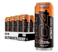 C4 Ultimate Sugar Free Energy Drink Orange Cream | 16oz (Pack of 12) | Pre Workout Performance Drink with No Artificial Colors or Dyes