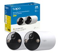C410 (2-Pack) 2K Battery Security Camera Outdoor Wireless, Indoor & Outdoor CCTV Camera, Colour Night Vision, No Monthly Fee, AI Detection, IP65