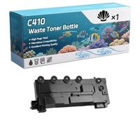 C410 Waste Toner Bottle Compatible for Xerox C310 C310DNI C315 C315DNI C410 C415 Printers, High-Definition Printing Effect with Chip, 35000 Pages (1 Pack Black)